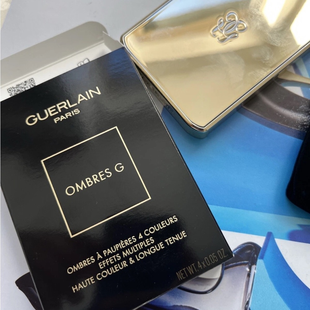 Guerlain Ombres G Eyeshadow Quad 214 Exotic Orchid 0.05oz / 1.5g NIB - Picture 7 of 11